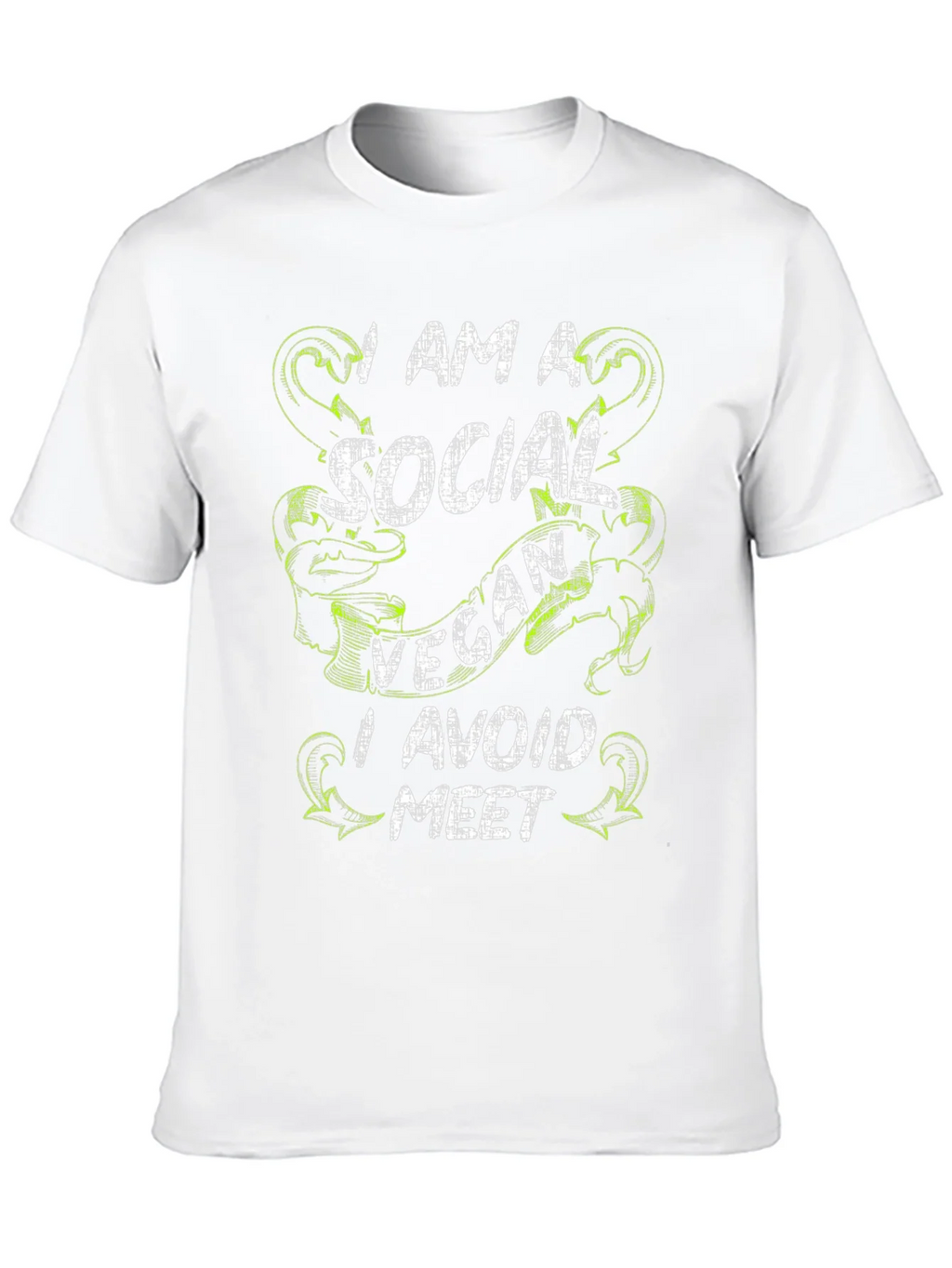 Social Vegan T-Shirt - Avoid the Meet product image 9