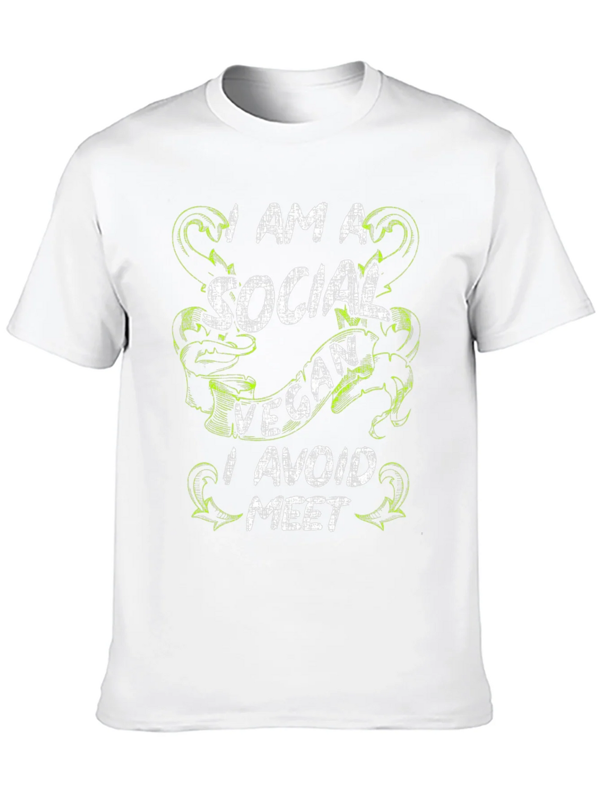 Social Vegan T-Shirt - Avoid the Meet product image 9
