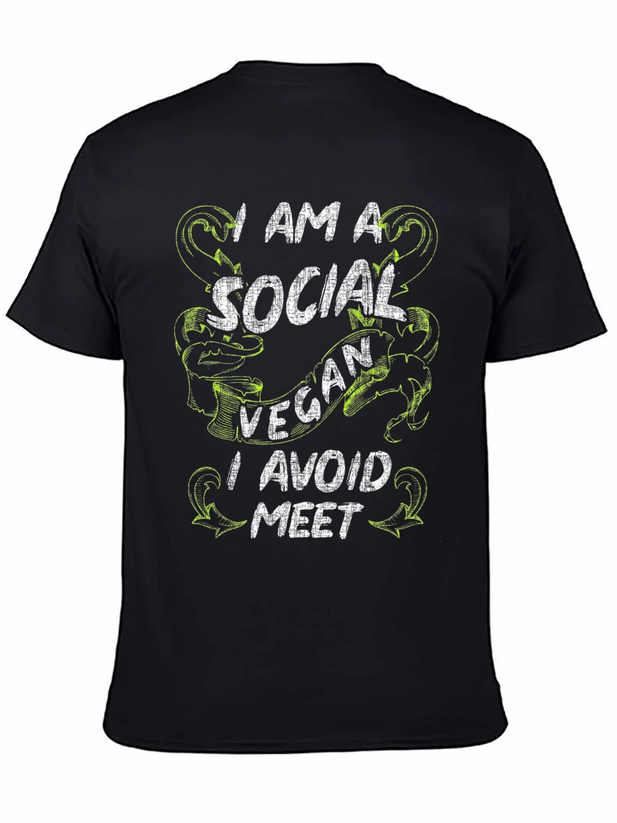 Social Vegan T-Shirt - Avoid the Meet product image 4