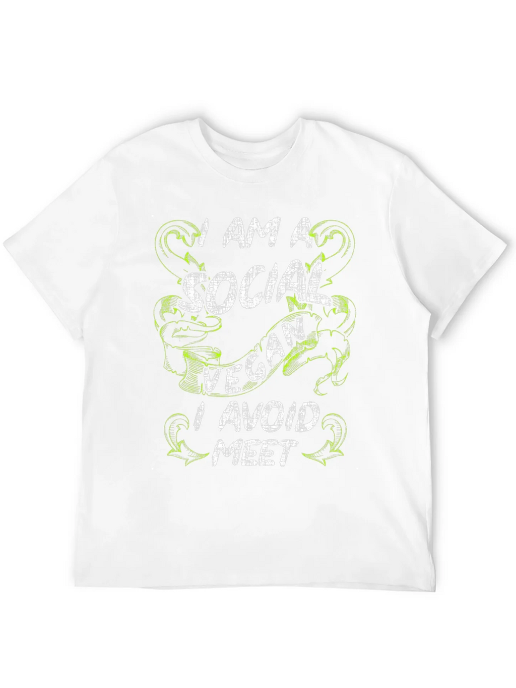Social Vegan T-Shirt - Avoid the Meet product image 11