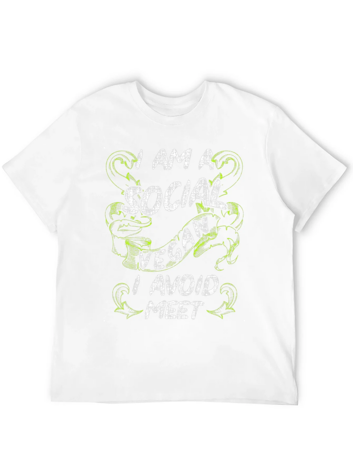 Social Vegan T-Shirt - Avoid the Meet product image 11
