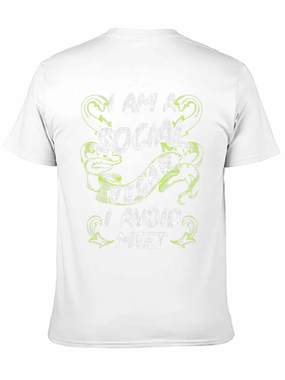 Social Vegan T-Shirt - Avoid the Meet product image 10