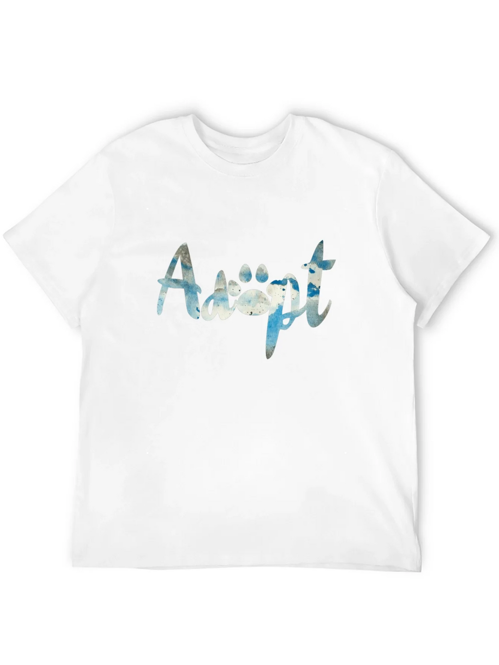 Adopt Paw Print Graphic T-Shirt product image 7