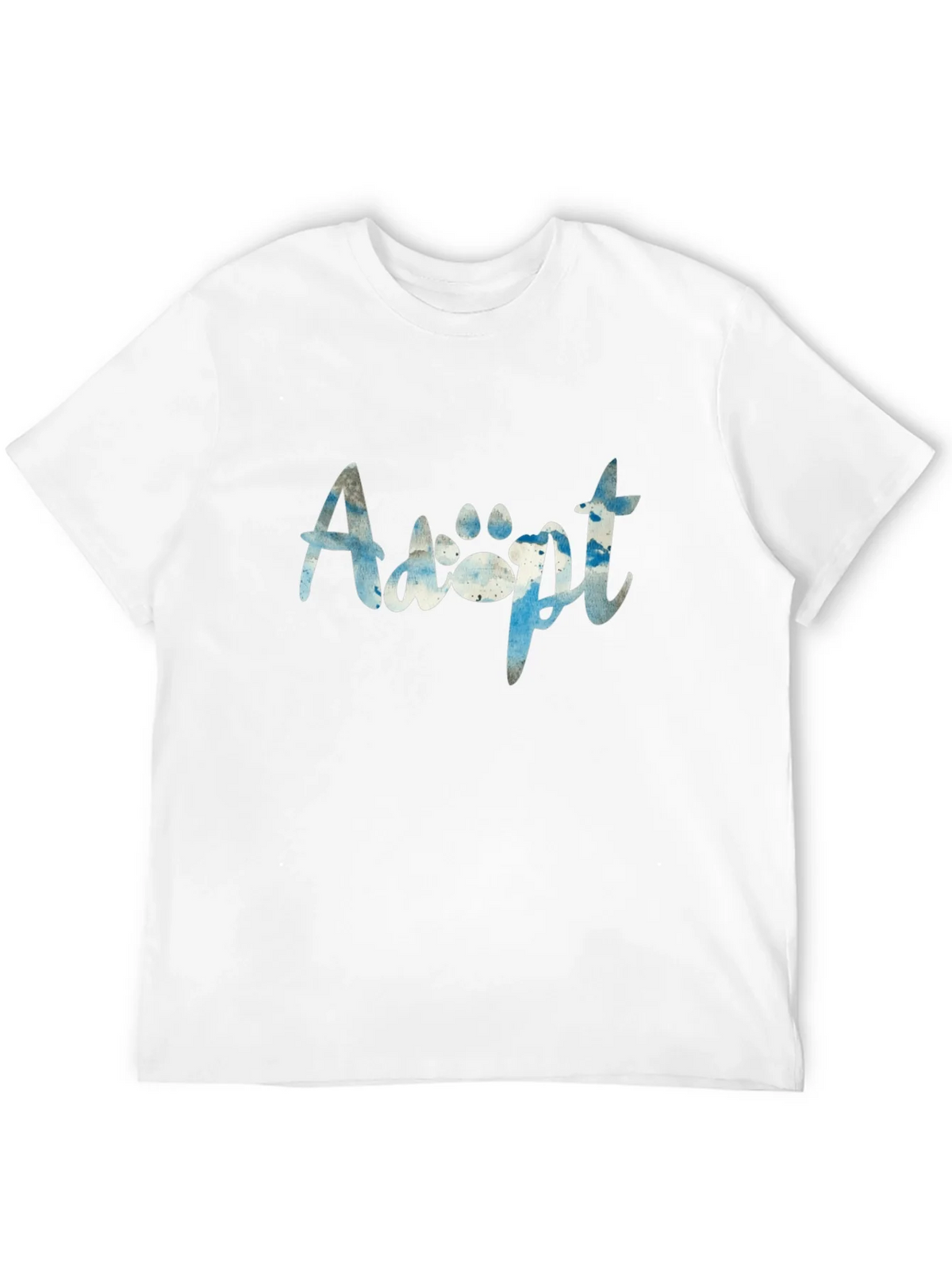 Adopt Paw Print Graphic T-Shirt product image 7