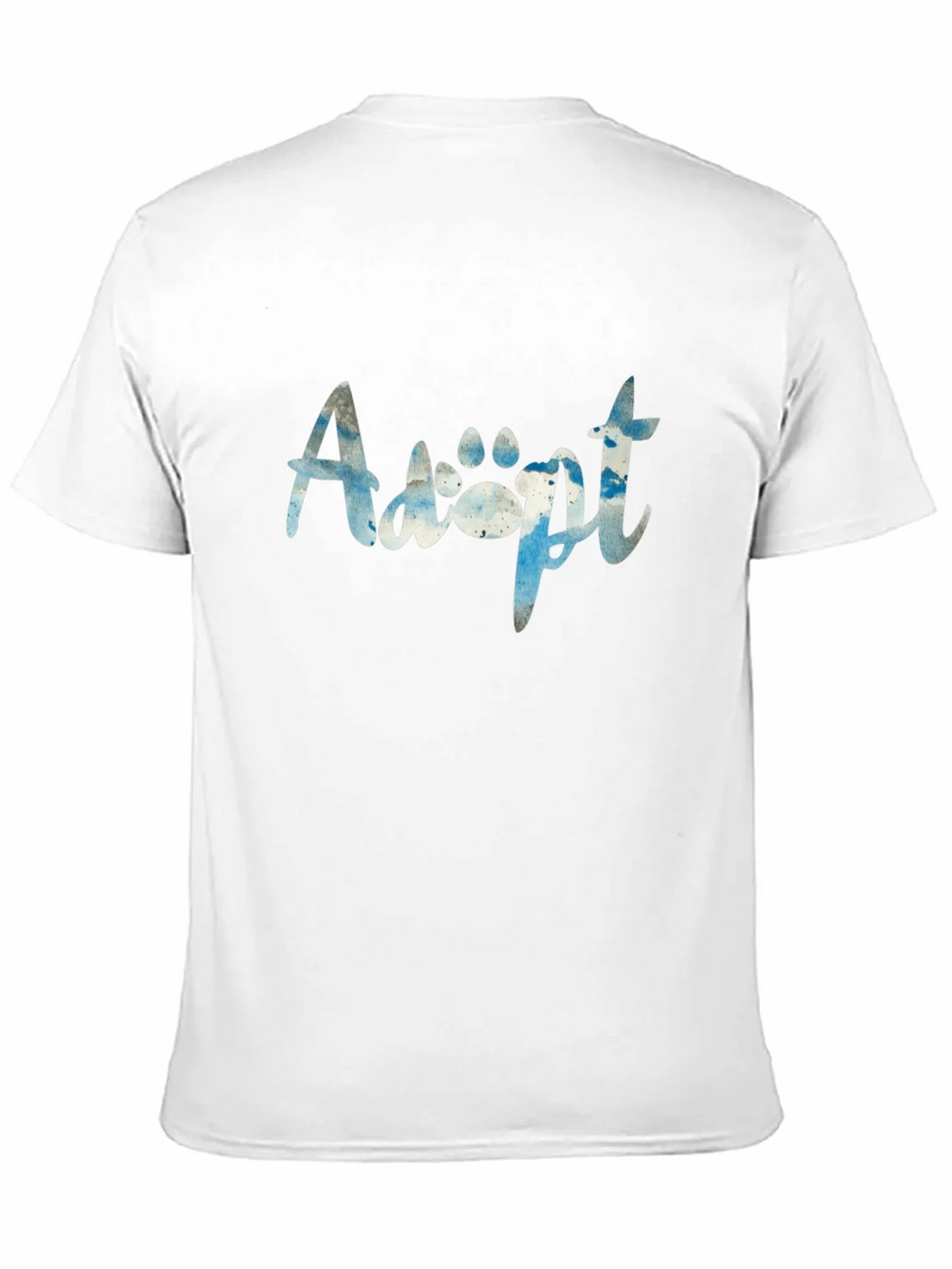 Adopt Paw Print Graphic T-Shirt product image 6