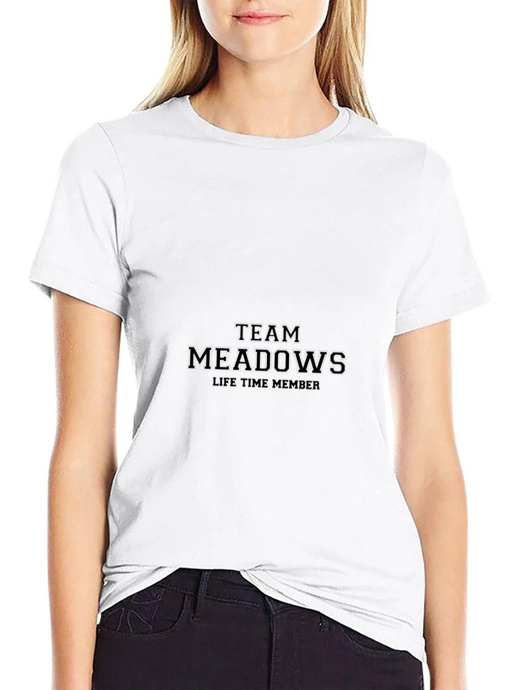 Team Meadows Lifetime Member Black Tee product image 8