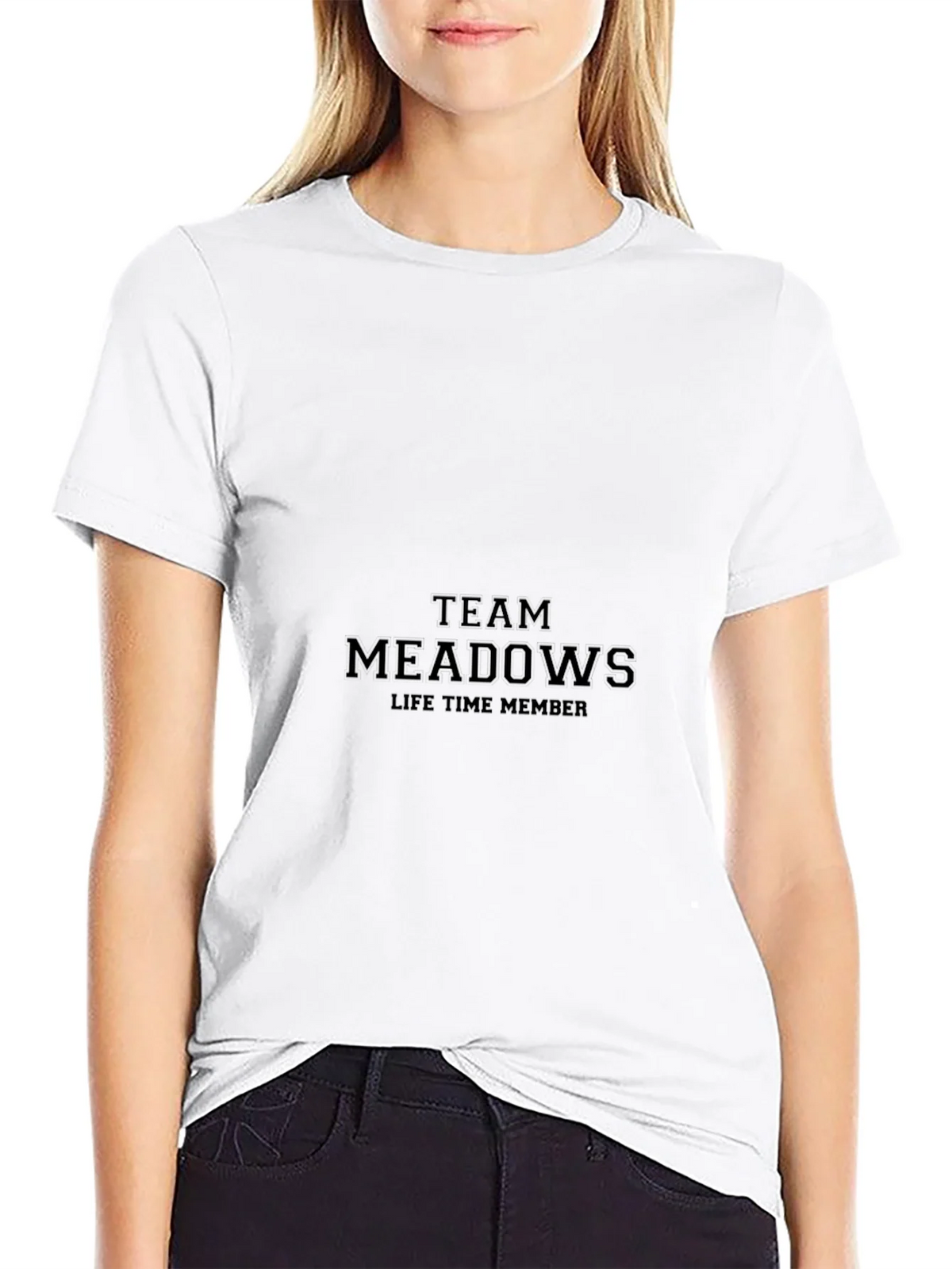 Team Meadows Lifetime Member Black Tee product image 8