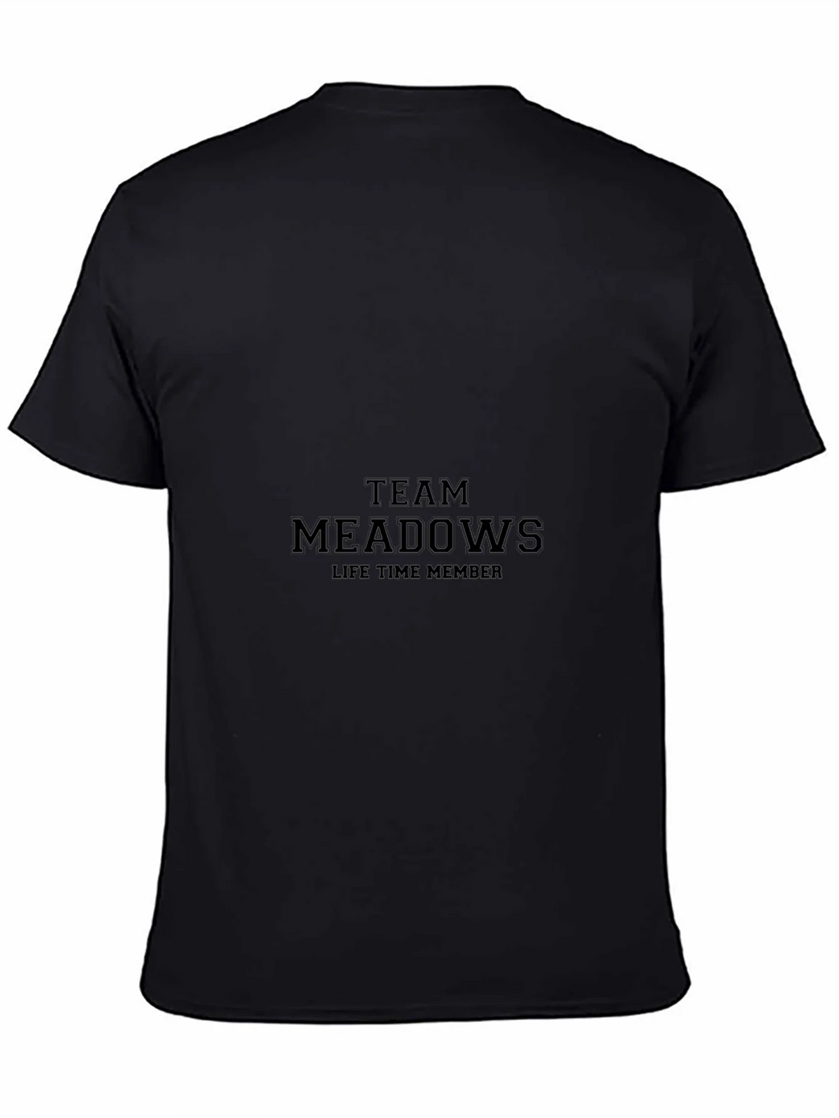 Team Meadows Lifetime Member Black Tee product image 4