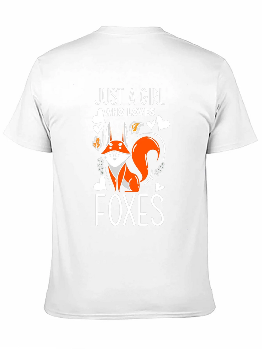 Just A Girl Who Loves Foxes Black T-Shirt product image 10
