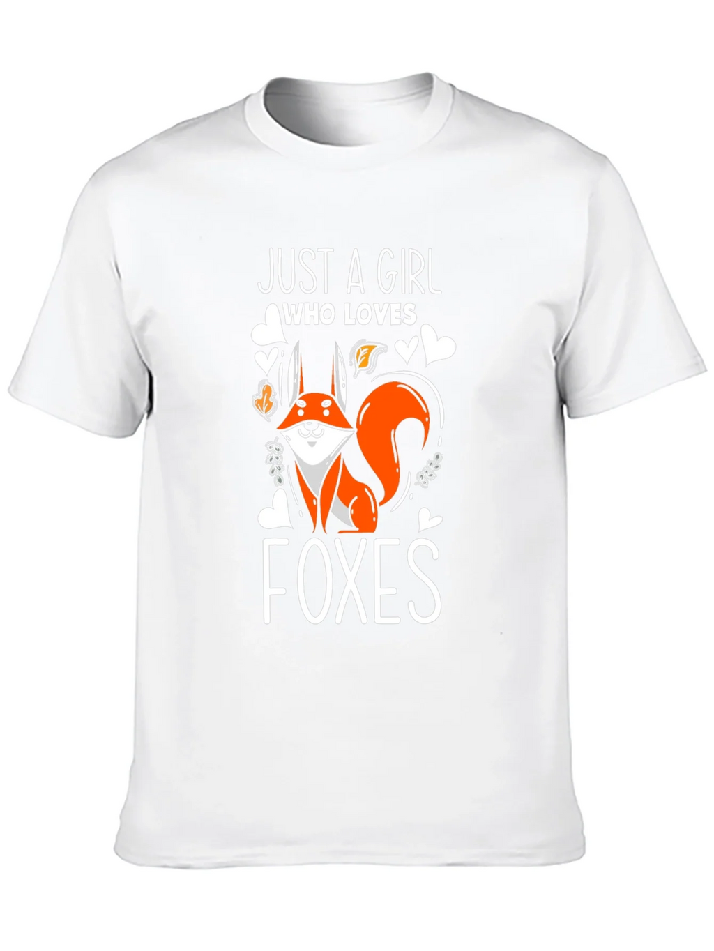 Just A Girl Who Loves Foxes Black T-Shirt product image 9