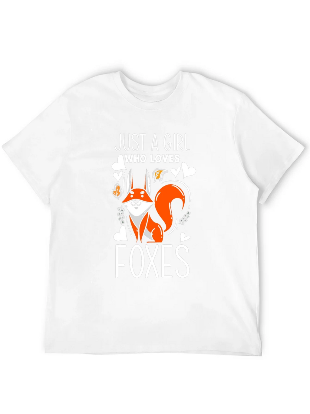 Just A Girl Who Loves Foxes Black T-Shirt product image 11