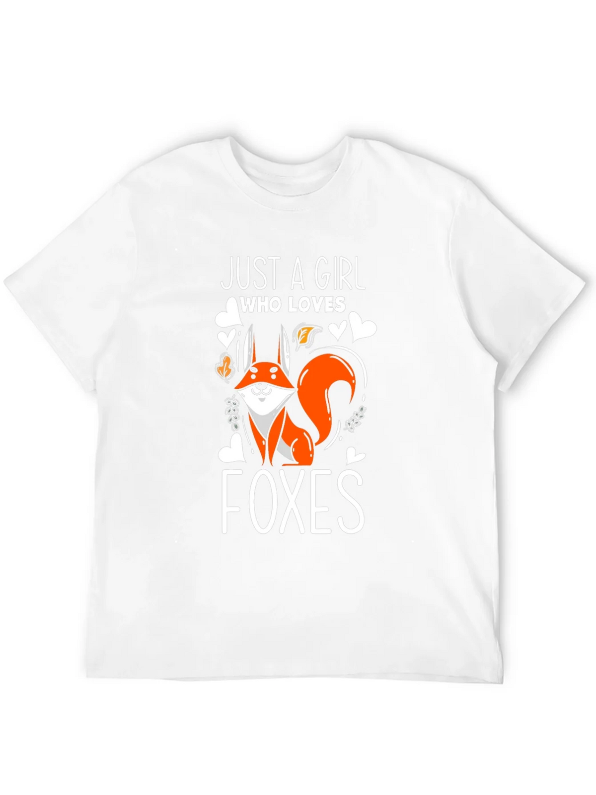 Just A Girl Who Loves Foxes Black T-Shirt product image 11