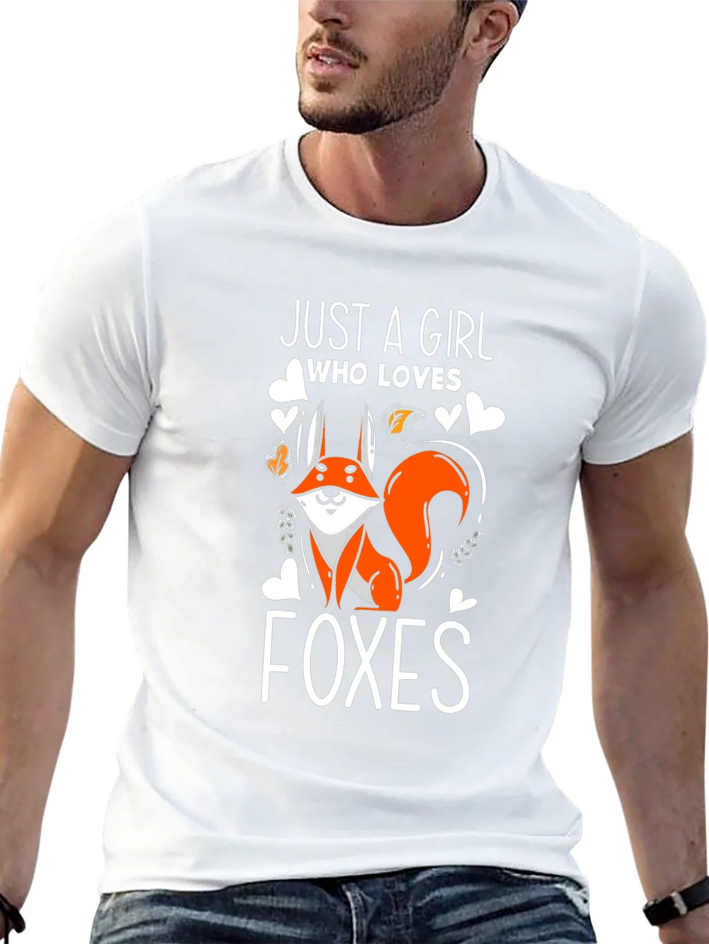 Just A Girl Who Loves Foxes Black T-Shirt product image 12