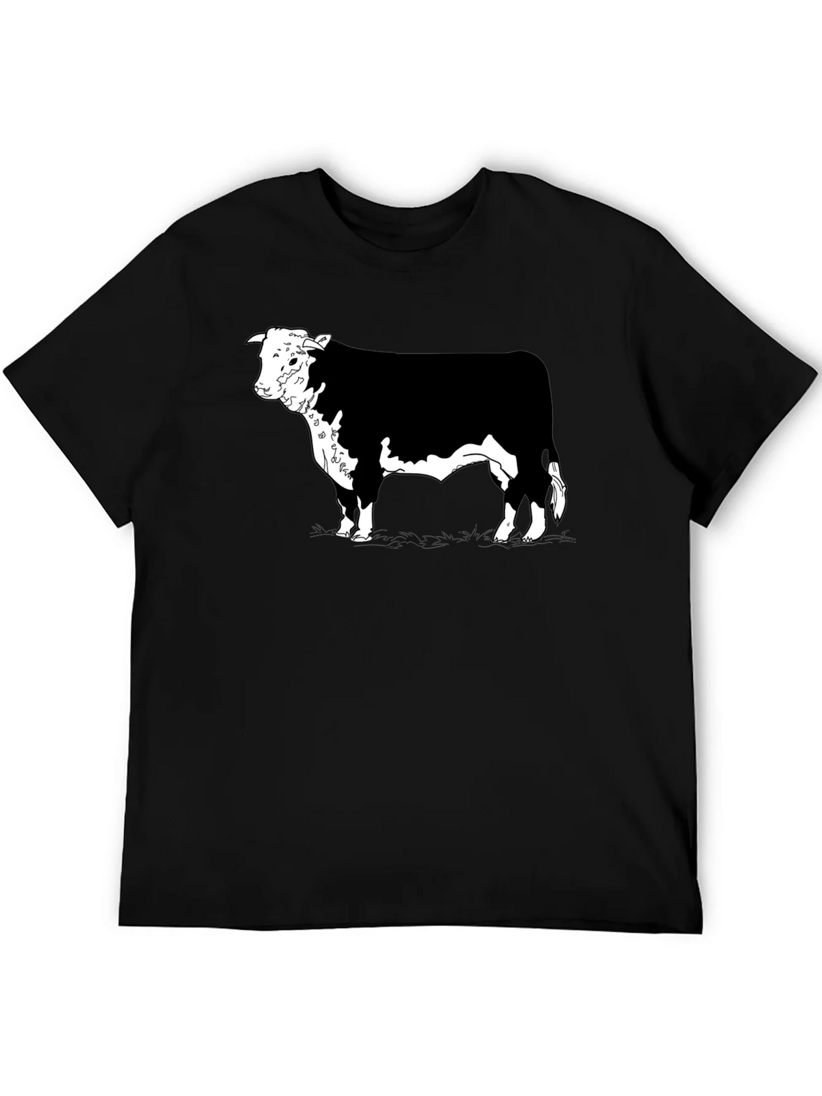 Black Hereford Bull Graphic Tee product image 3