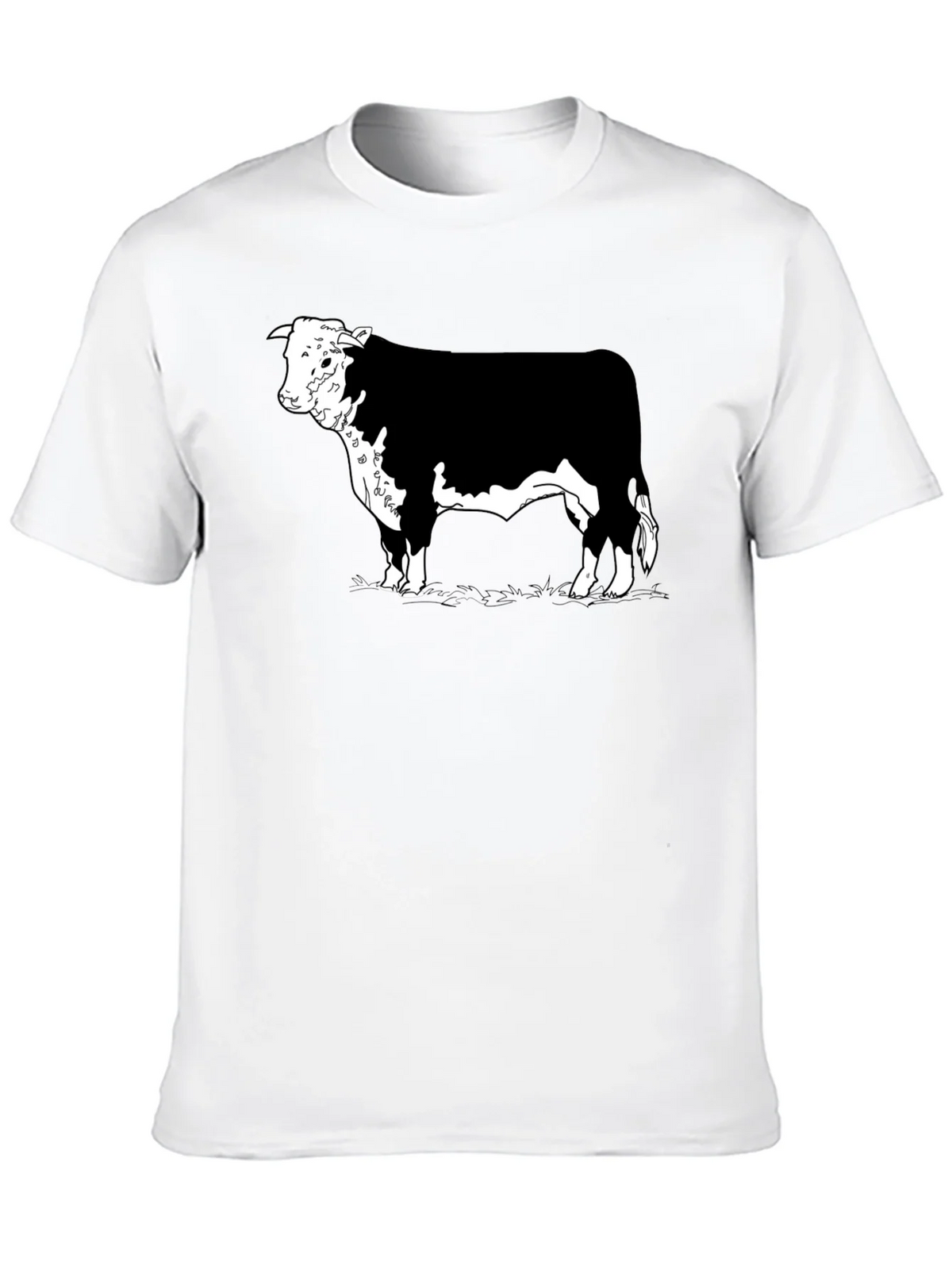 Black Hereford Bull Graphic Tee product image 6