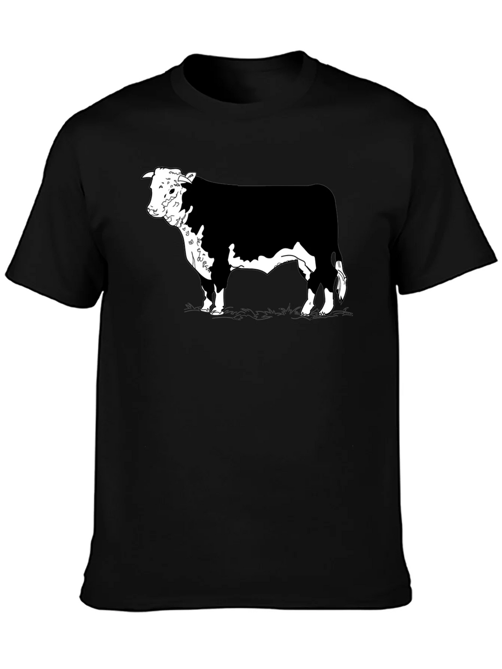 Black Hereford Bull Graphic Tee product image 1
