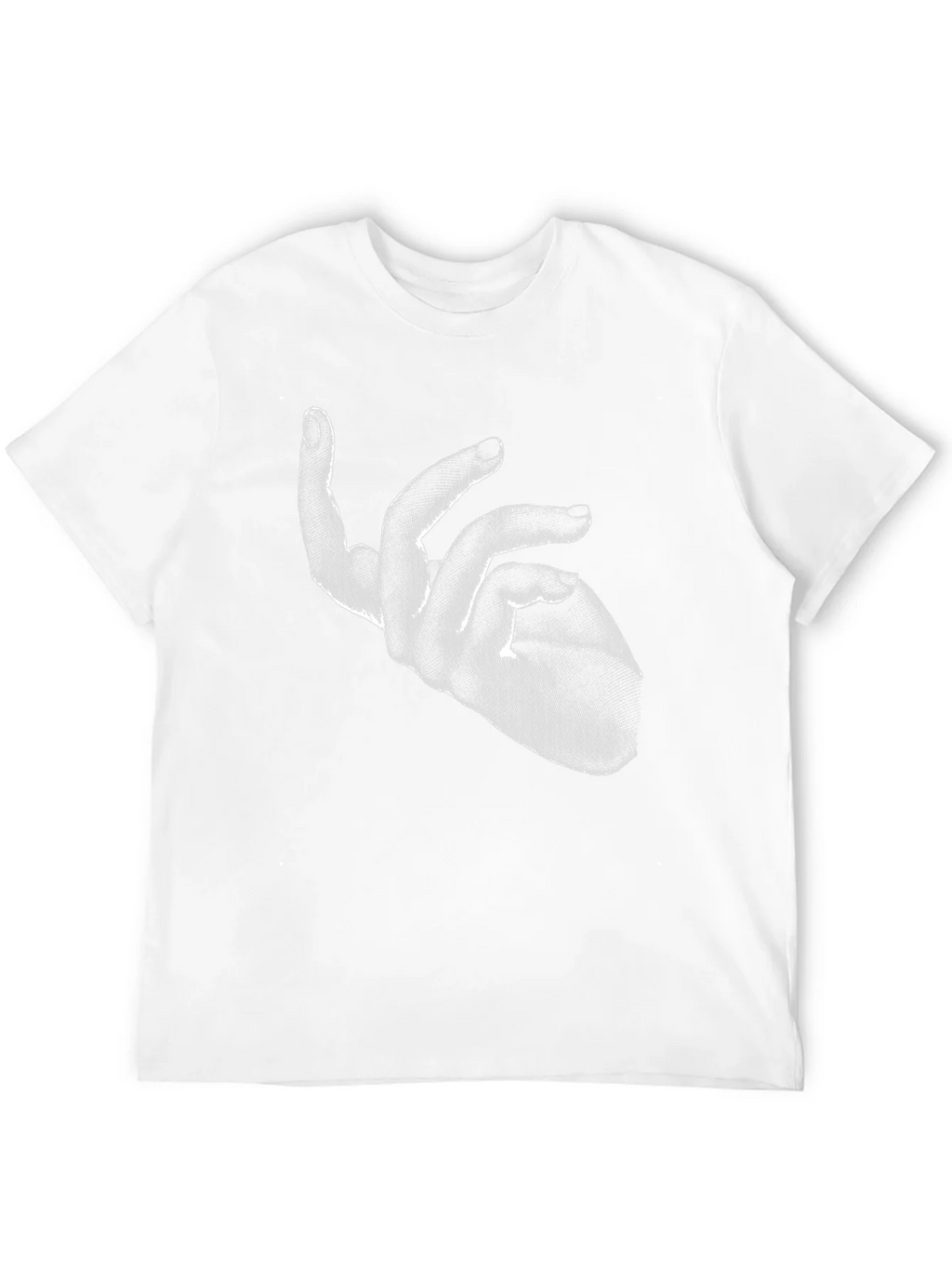 Abstract Hand Graphic Black T-Shirt product image 11