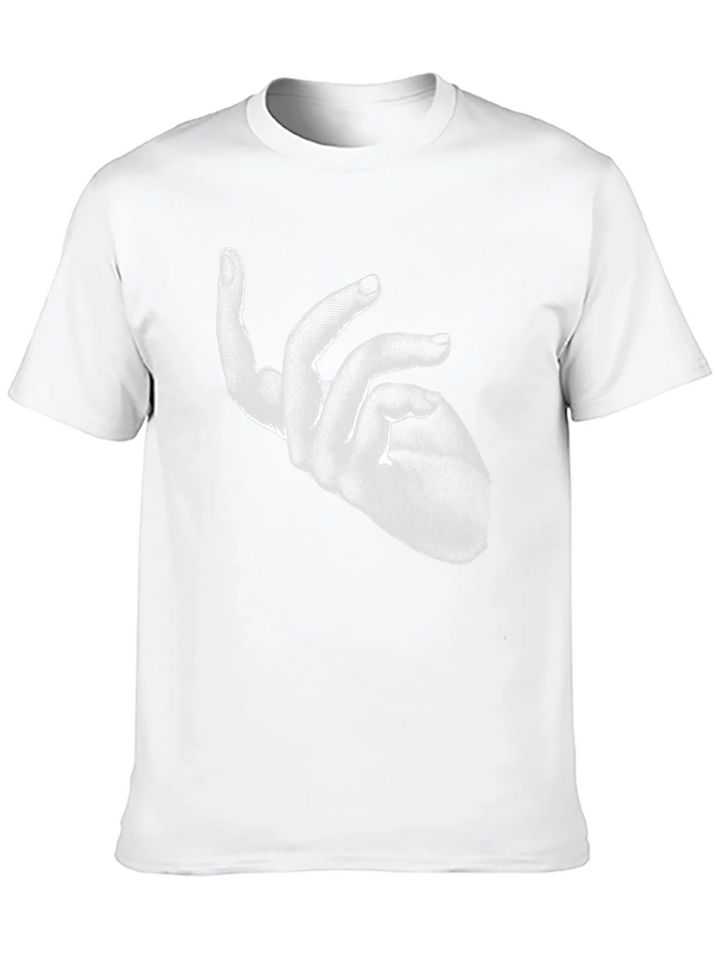 Abstract Hand Graphic Black T-Shirt product image 9