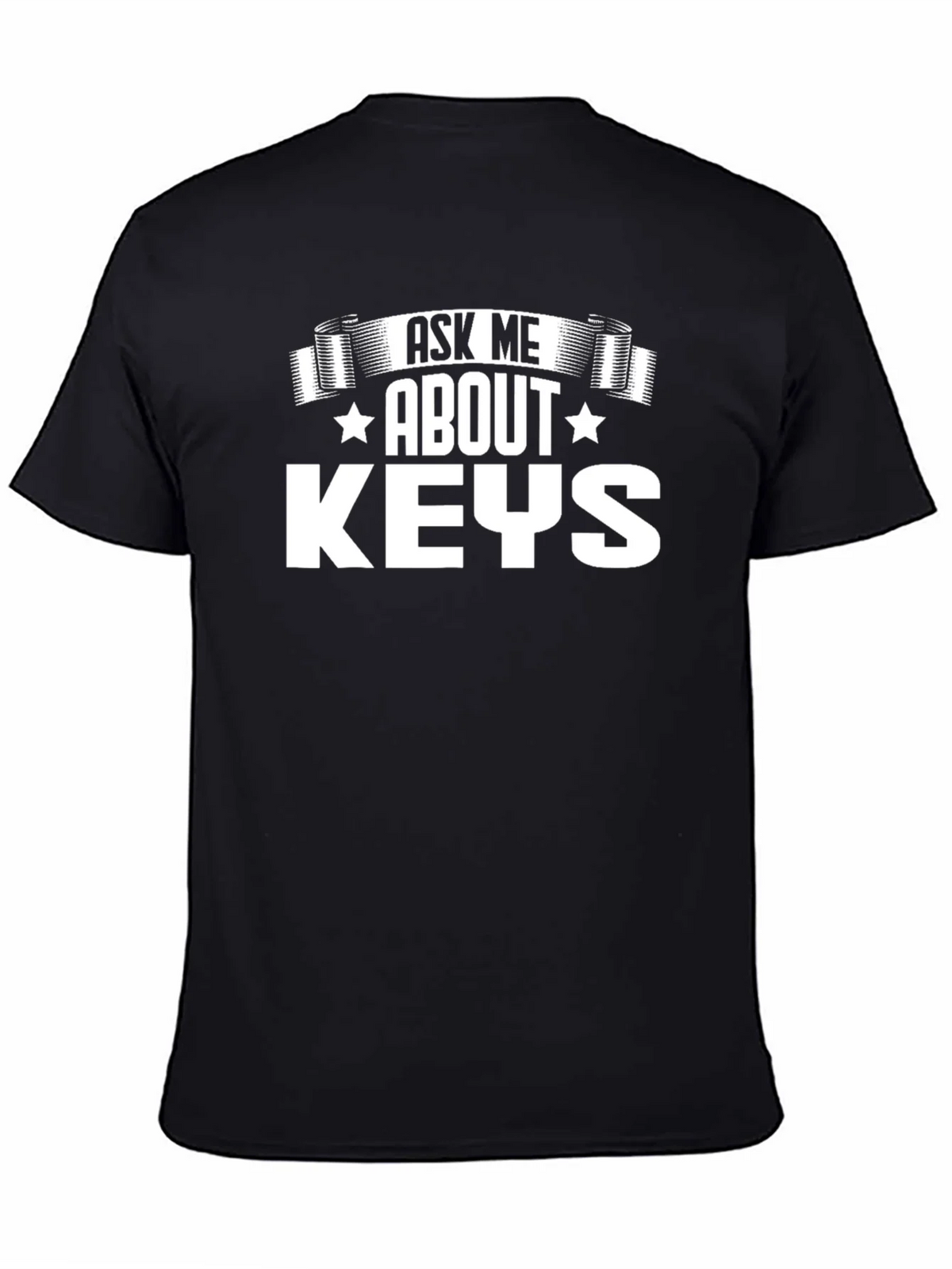 Ask Me About Keys T-Shirt - Funny Key Enthusiast Tee product image 4