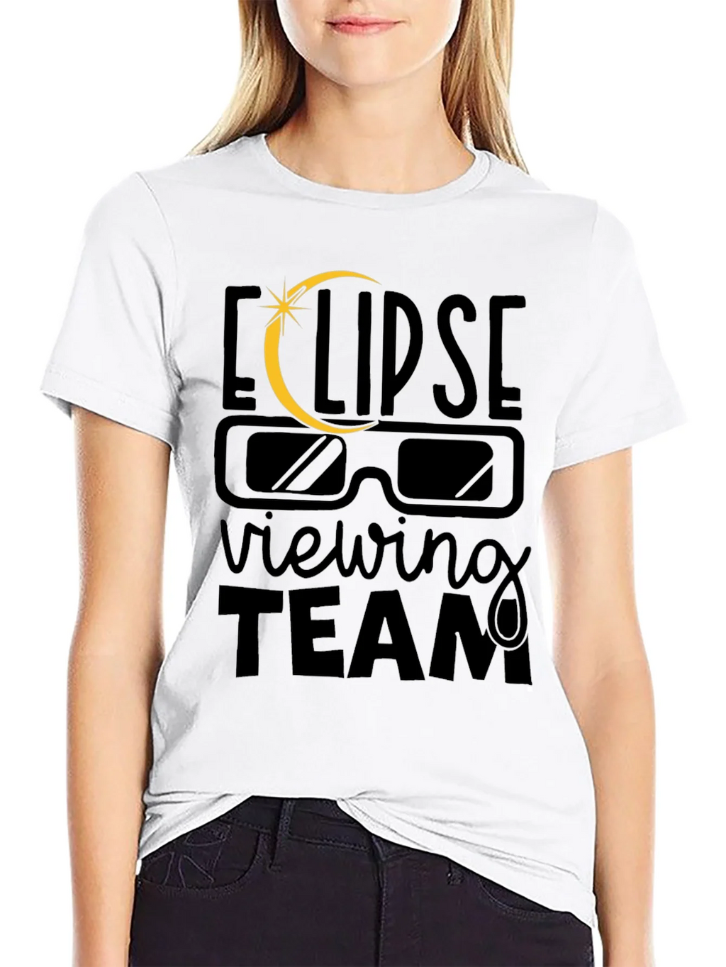 Eclipse Viewing Team T-Shirt: Solar Tee product image 8