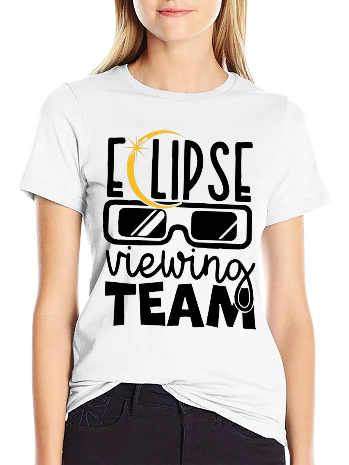 Eclipse Viewing Team T-Shirt: Solar Tee product image 8