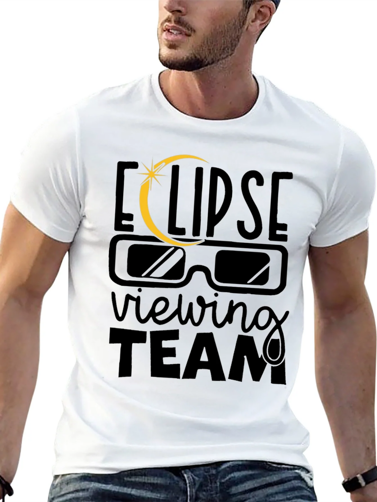 Eclipse Viewing Team T-Shirt: Solar Tee product image 11