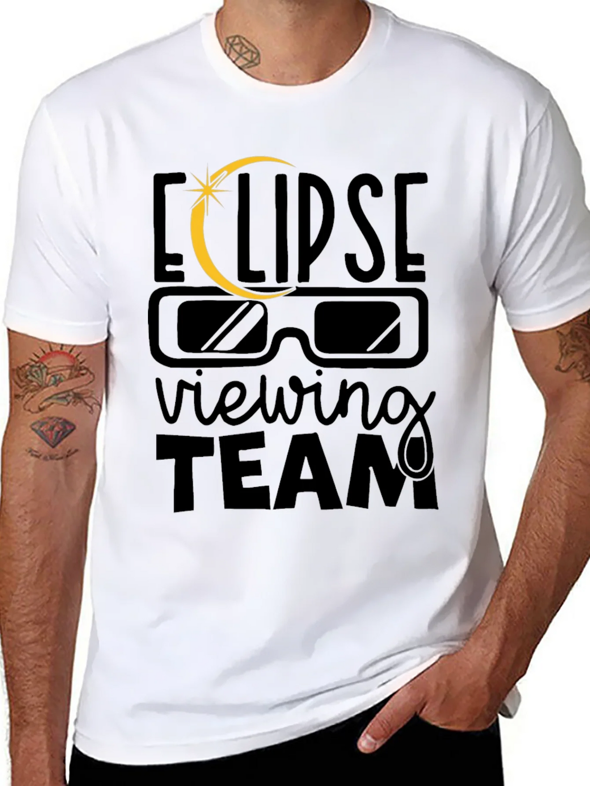 Eclipse Viewing Team T-Shirt: Solar Tee product image 7