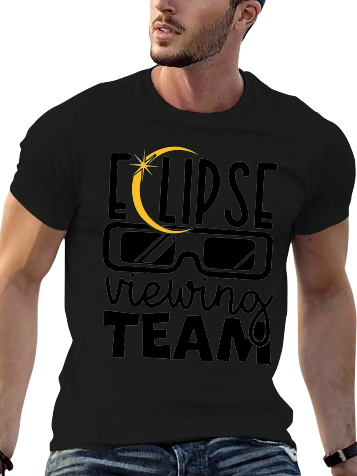 Eclipse Viewing Team T-Shirt: Solar Tee product image 6