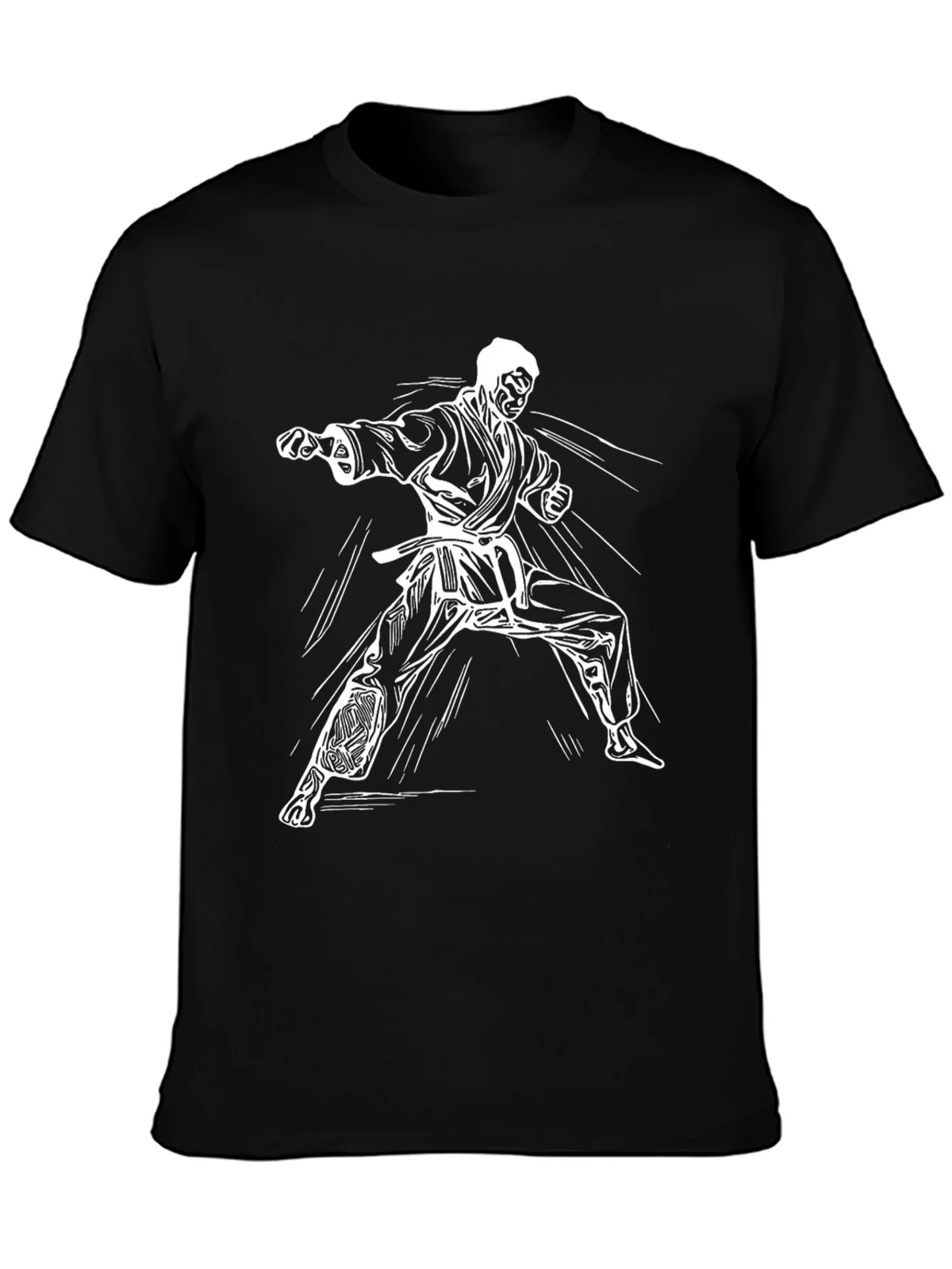 Karate Graphic Tee - Black product image 3