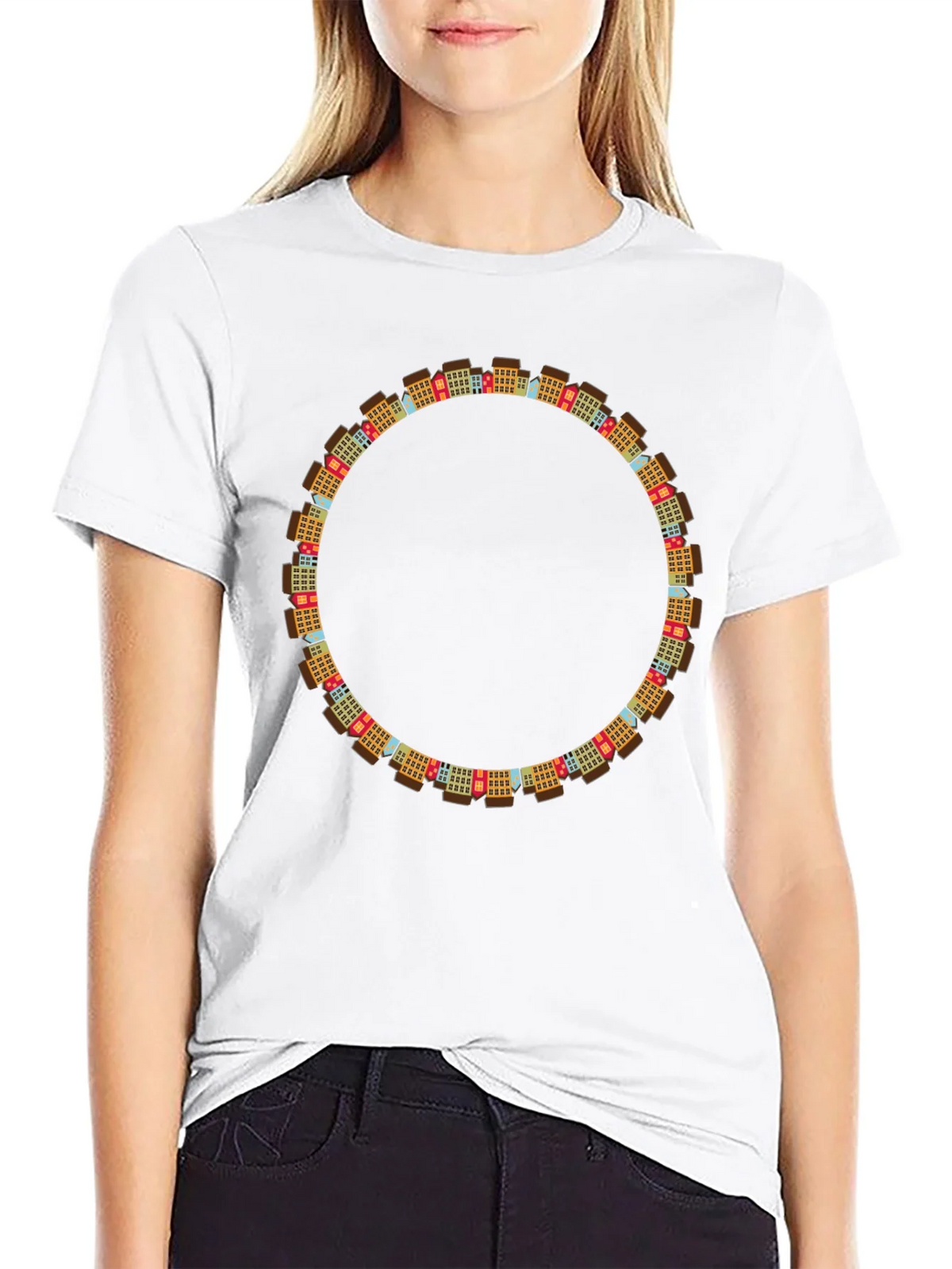 Urban Circle Black T-Shirt product image 8