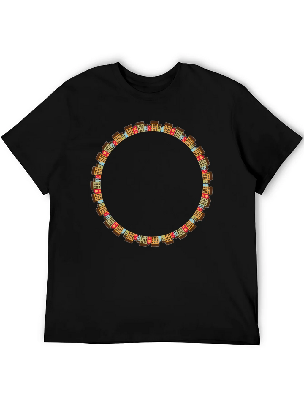Urban Circle Black T-Shirt product image 5