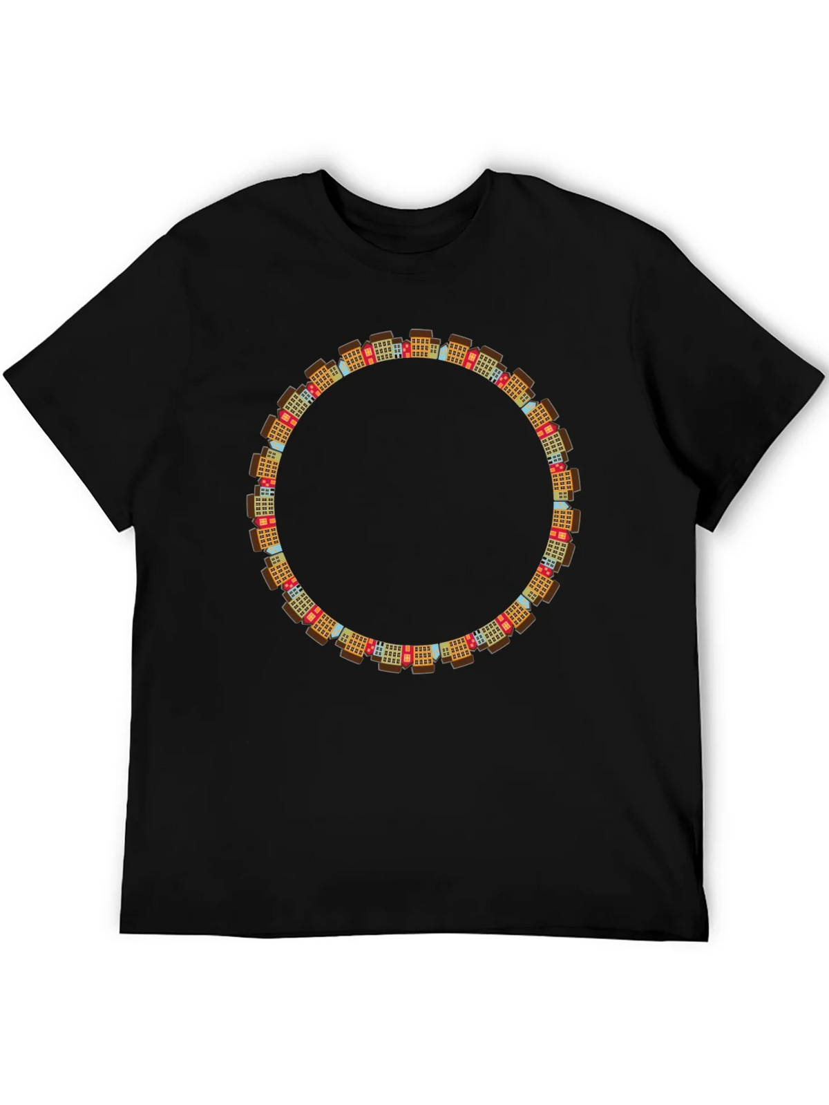 Urban Circle Black T-Shirt product image 5