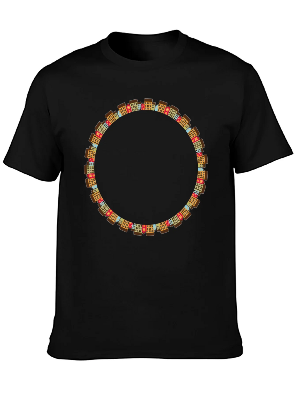 Urban Circle Black T-Shirt product image 3