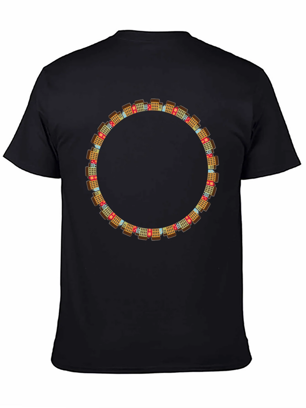 Urban Circle Black T-Shirt product image 4