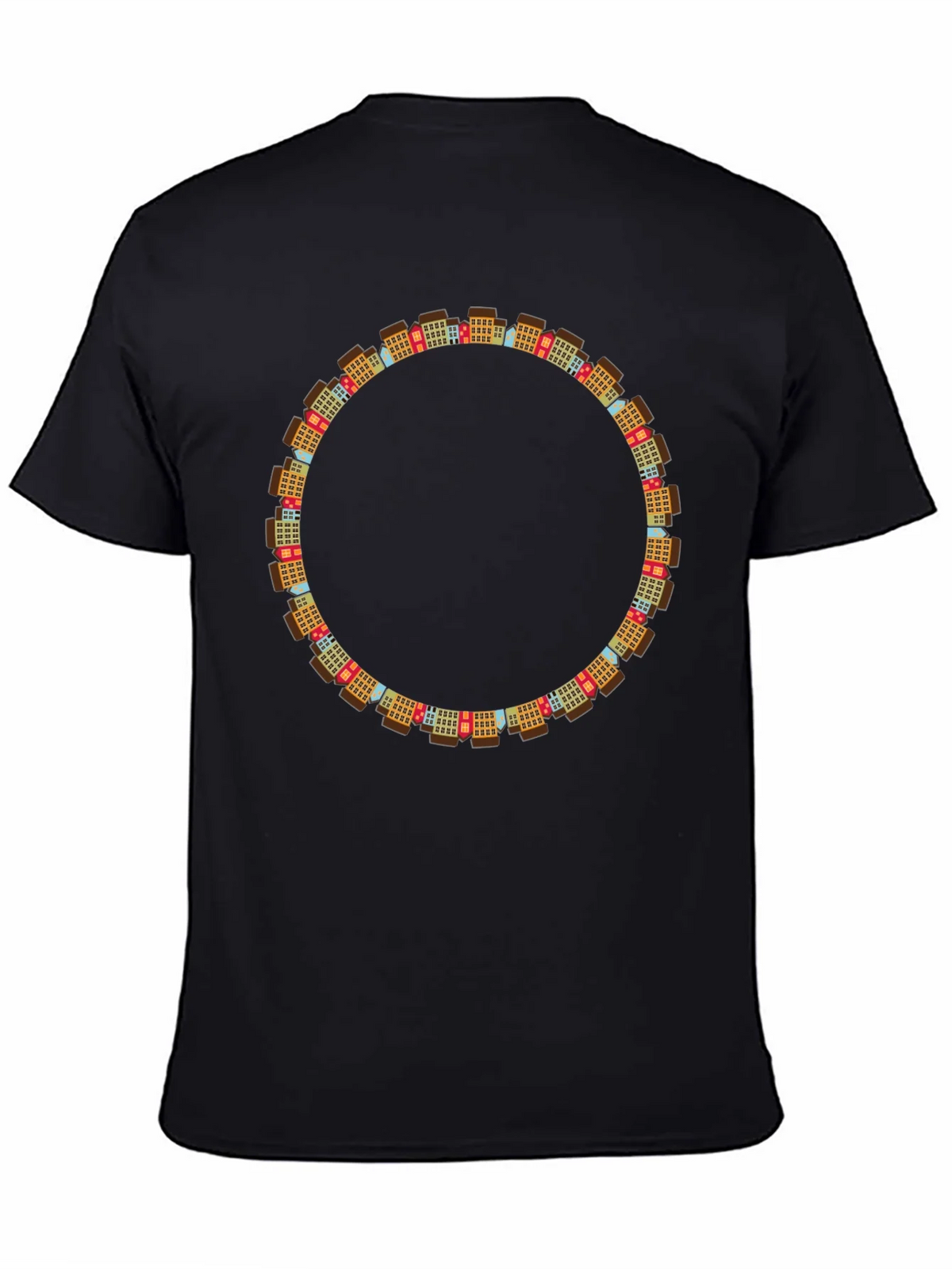 Urban Circle Black T-Shirt product image 4