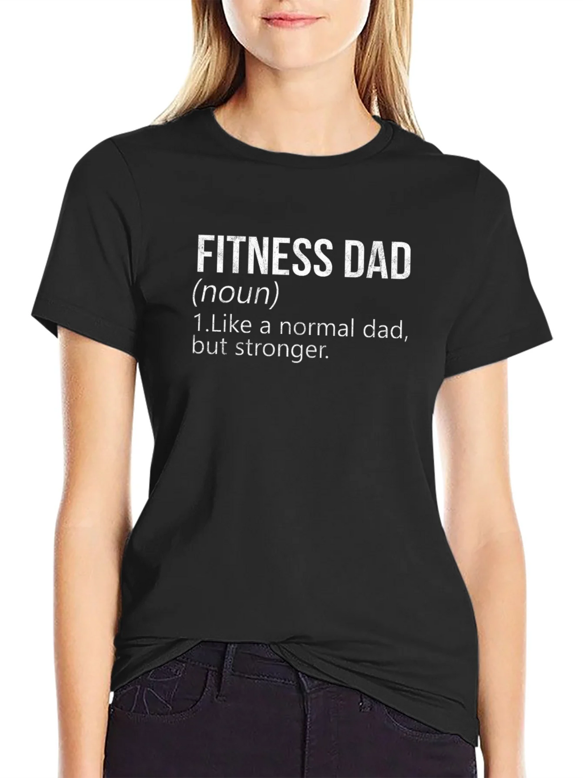 Fitness Dad T-Shirt - Stronger Than a Normal product image 2