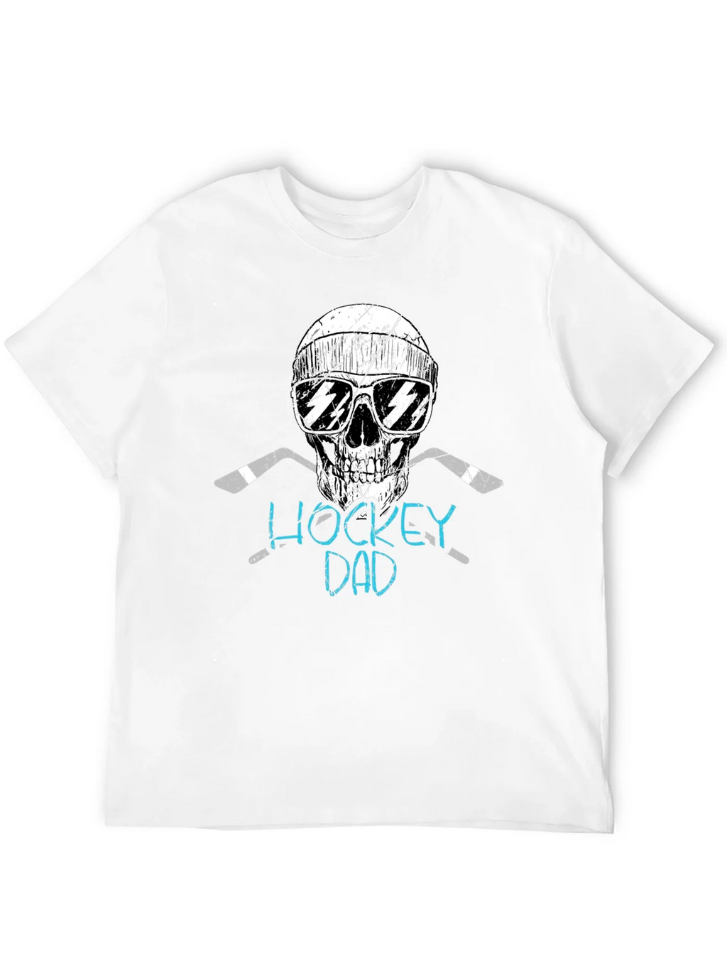 Hockey Dad Skull Graphic Tee product image 11