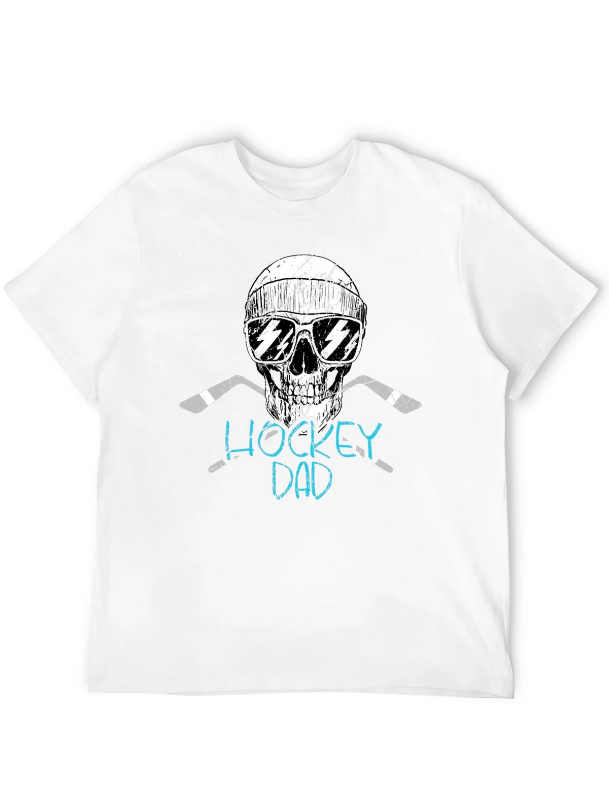 Hockey Dad Skull Graphic Tee product image 11