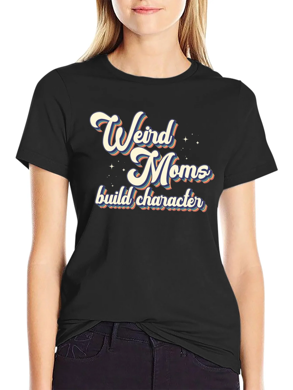 Weird Moms Build Character T-Shirt product image 2