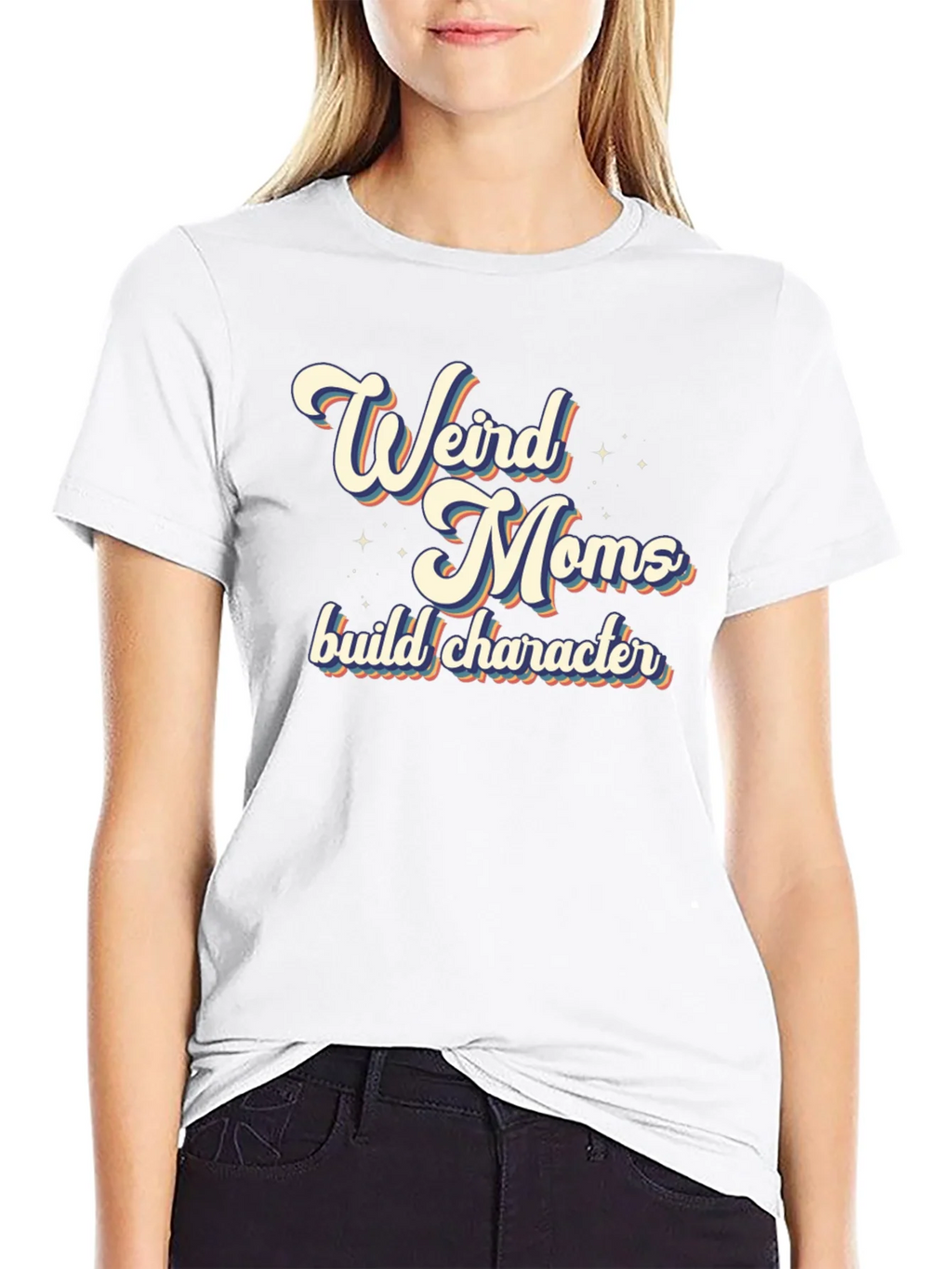 Weird Moms Build Character T-Shirt product image 8