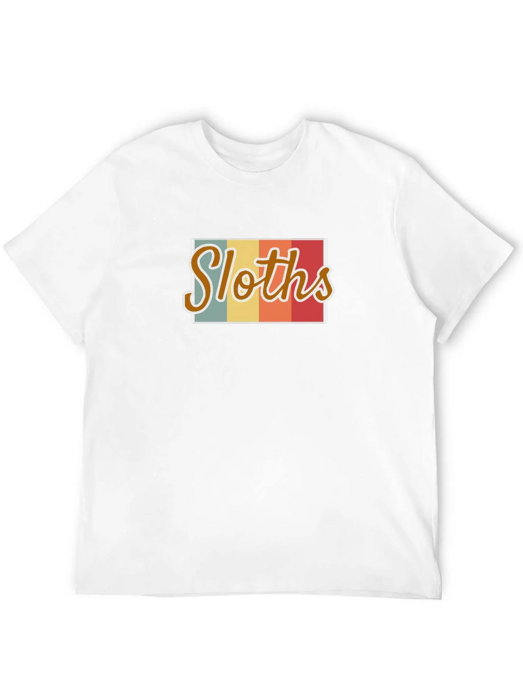 Retro Sloths Graphic Tee - Mens Black T-Shirt product image 11