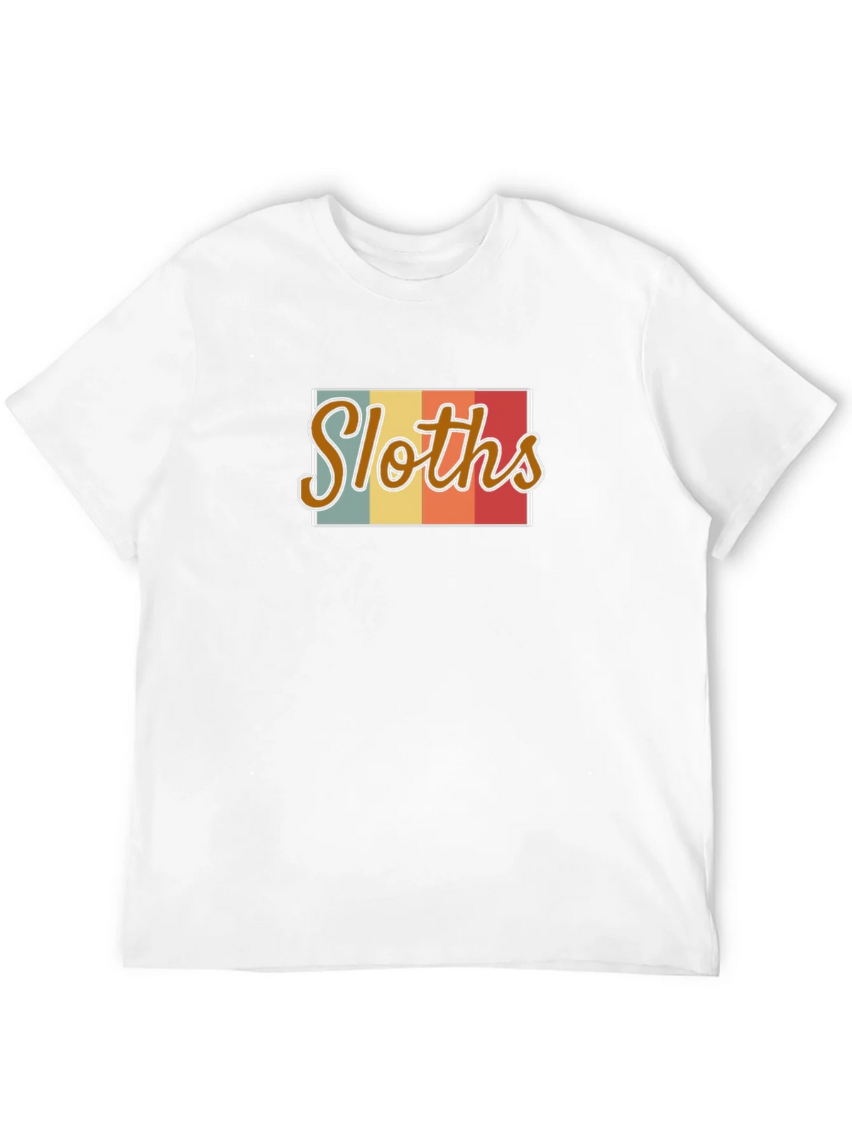 Retro Sloths Graphic Tee - Mens Black T-Shirt product image 11