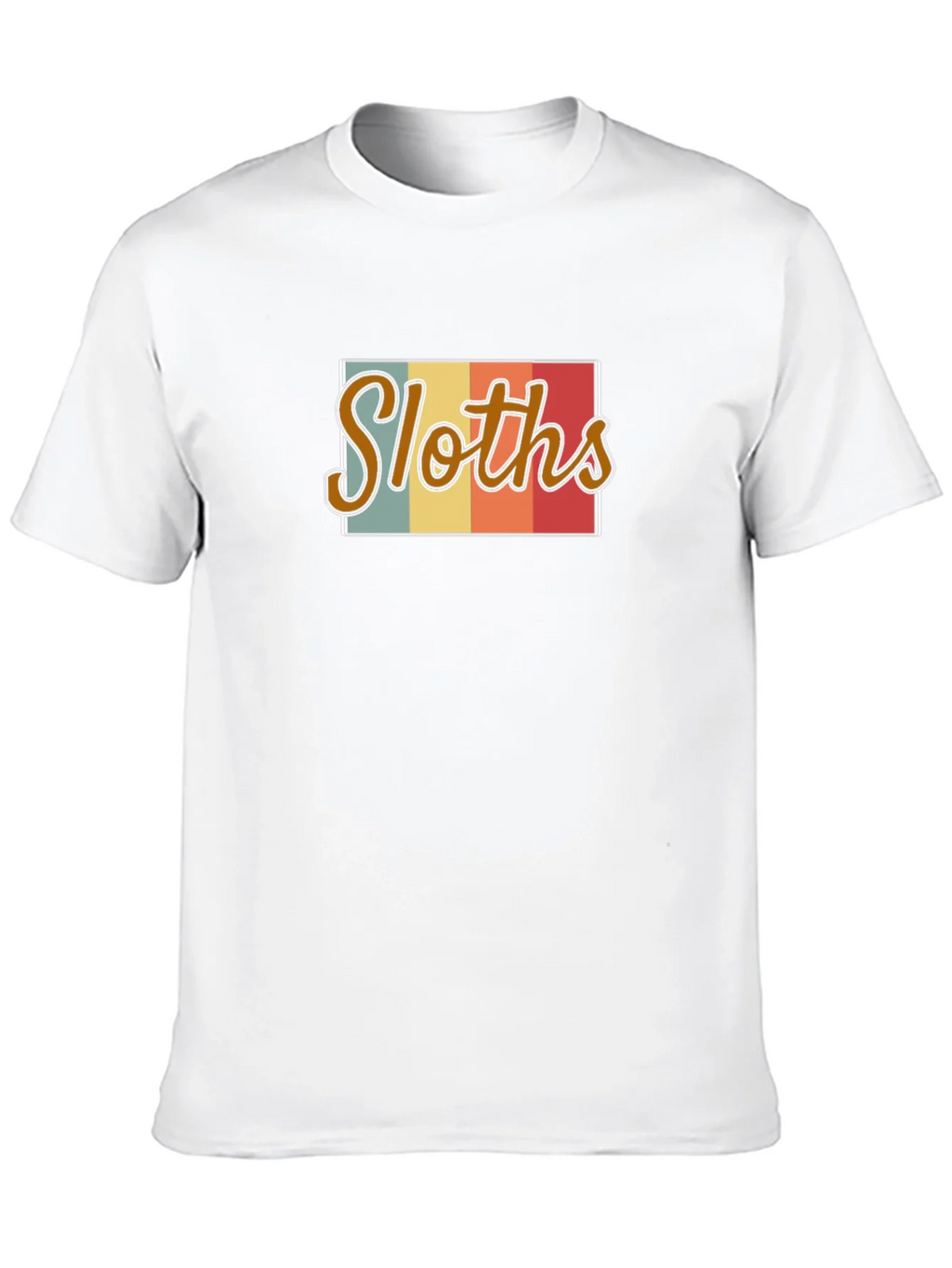 Retro Sloths Graphic Tee - Mens Black T-Shirt product image 9