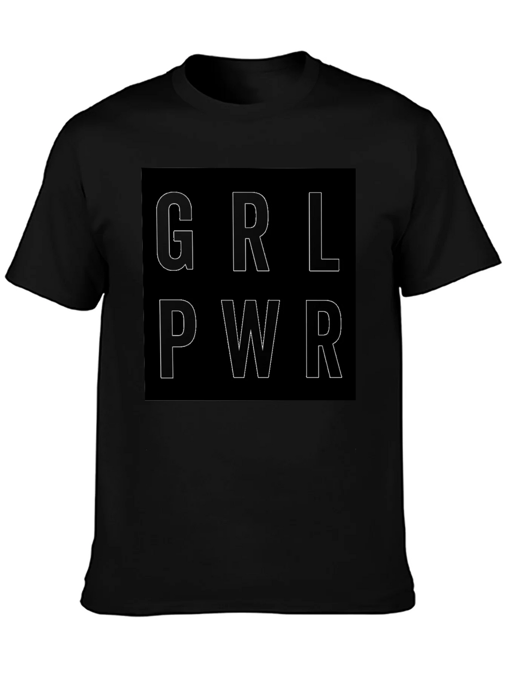 GRL PWR Graphic Tee - Empowering Statement Shirt product image 3
