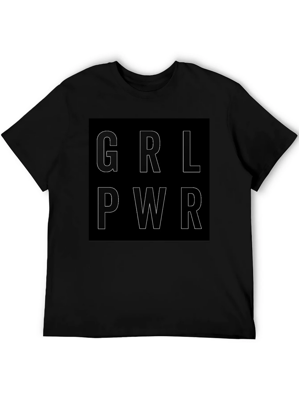 GRL PWR Graphic Tee - Empowering Statement Shirt product image 5