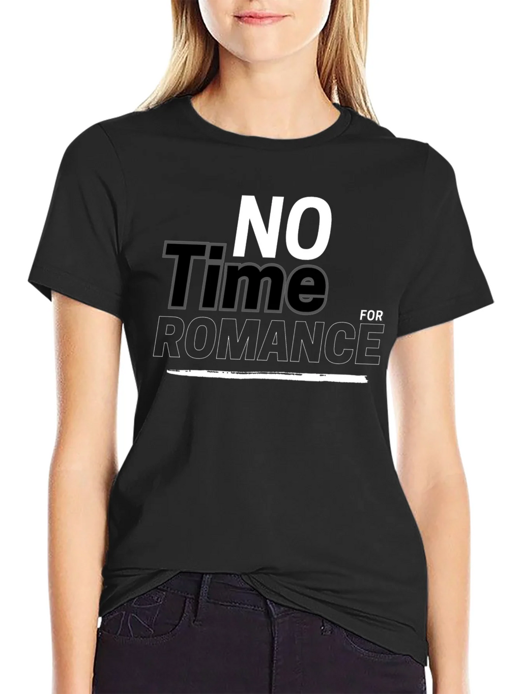 No Time For Romance Graphic T-Shirt product image 2