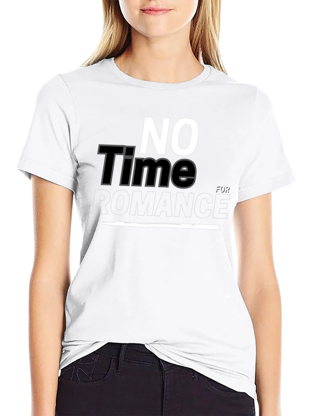 No Time For Romance Graphic T-Shirt product image 8