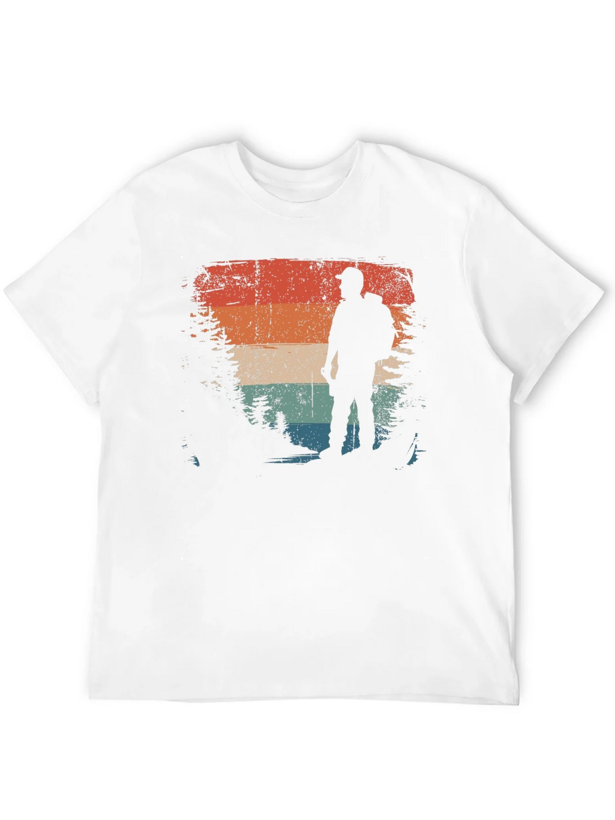 Vintage Hiker Graphic Tee - Retro Outdoor Adventure Shirt product image 11