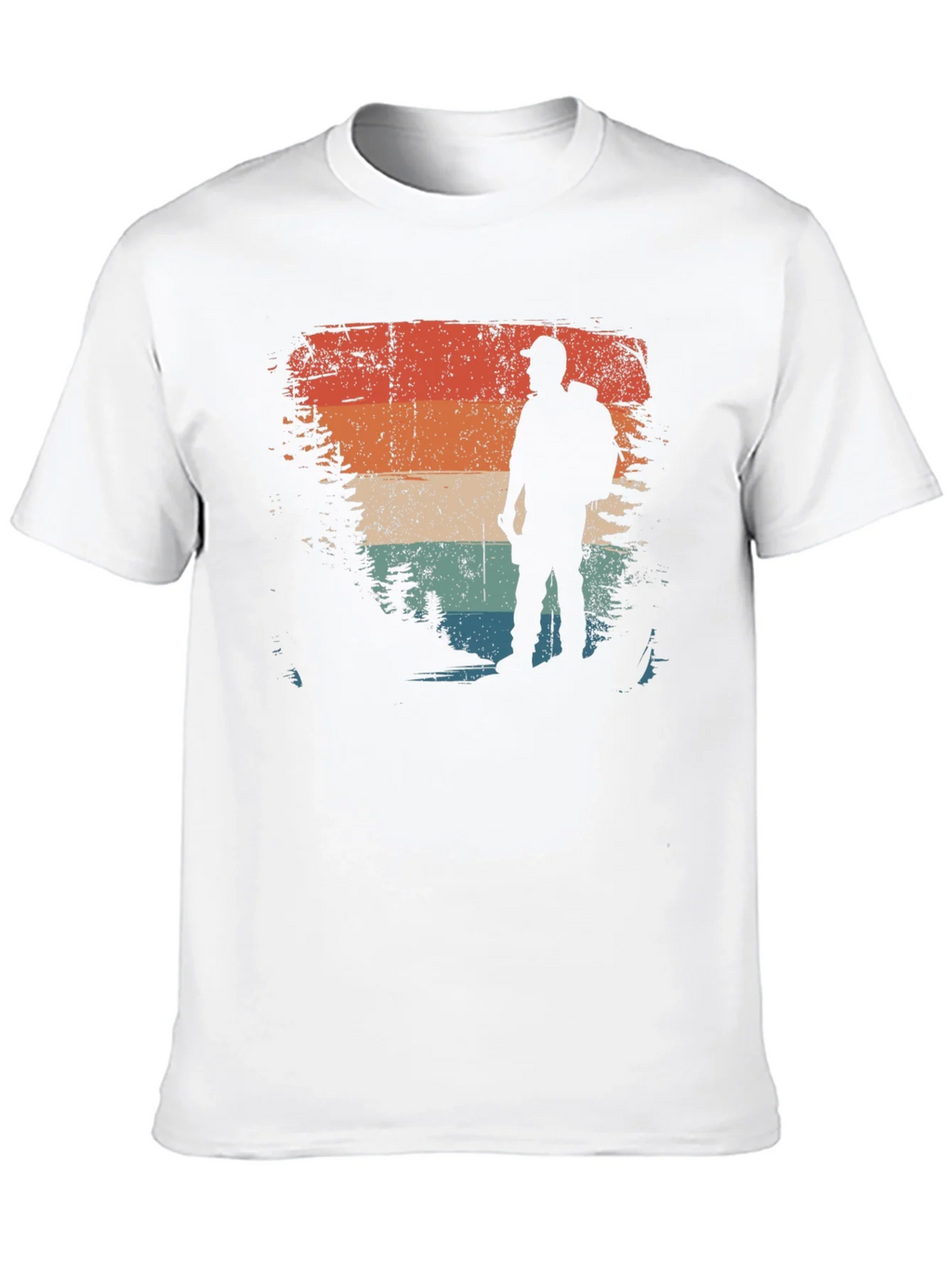 Vintage Hiker Graphic Tee - Retro Outdoor Adventure Shirt product image 9
