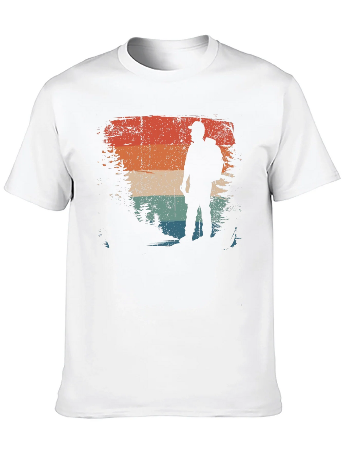 Vintage Hiker Graphic Tee - Retro Outdoor Adventure Shirt product image 9
